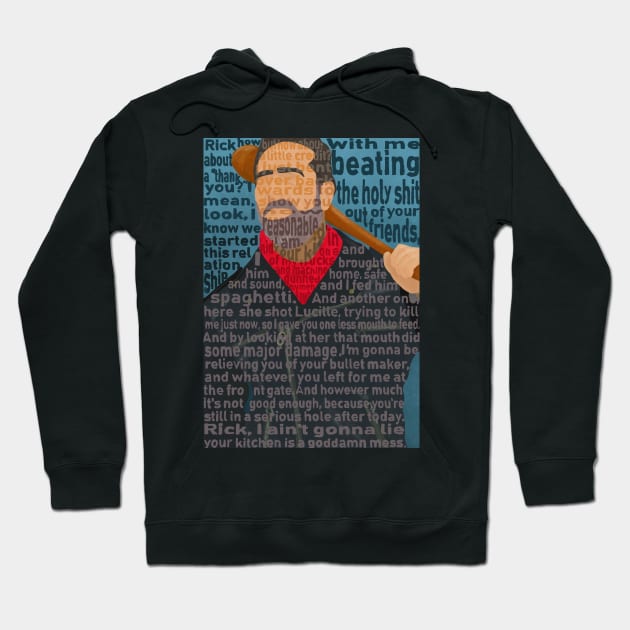 We are Negan Hoodie by Skahfee